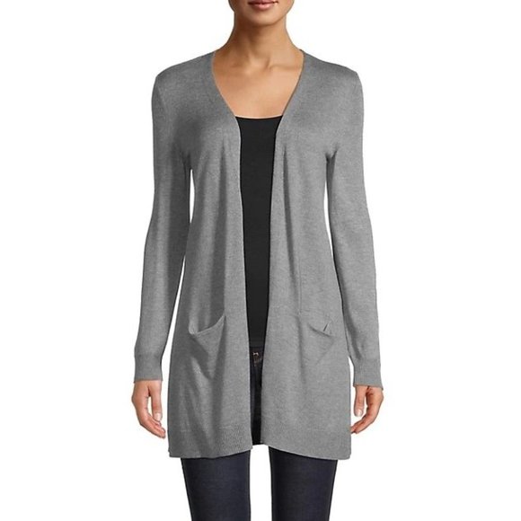 Manguun | Basic Open Front Cardigan - Picture 1 of 5